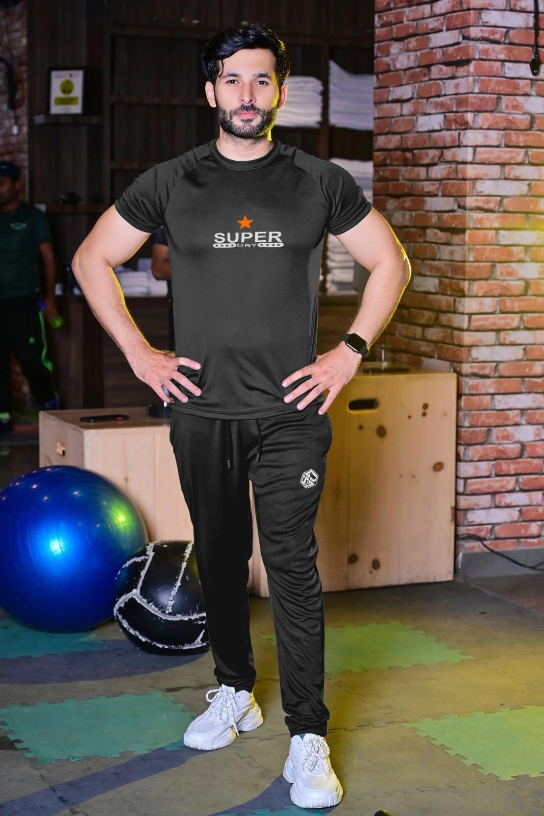 Men's Dri Fit Printed Track Suit