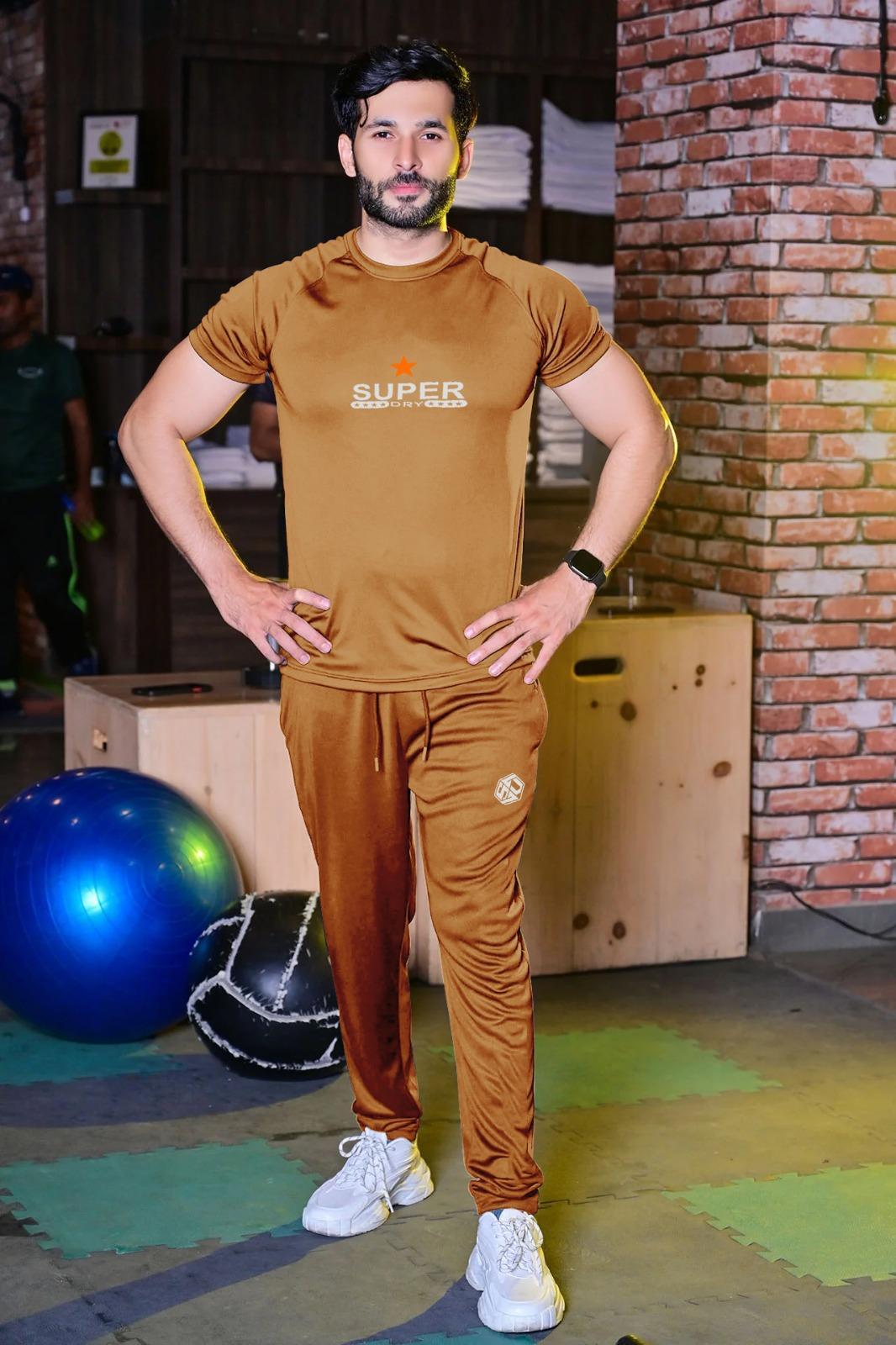 Men's Dri Fit Printed Track Suit